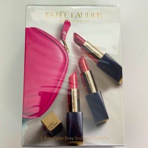 EL 3 pack- w small bag-pure color Envy Lipstick trio